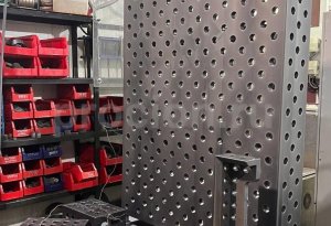 Сварочный стол после ионного азотирования