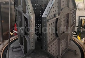 Сварочные столы в установке ионной ХТО