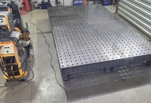 Сварочный стол после процессы упрочнения