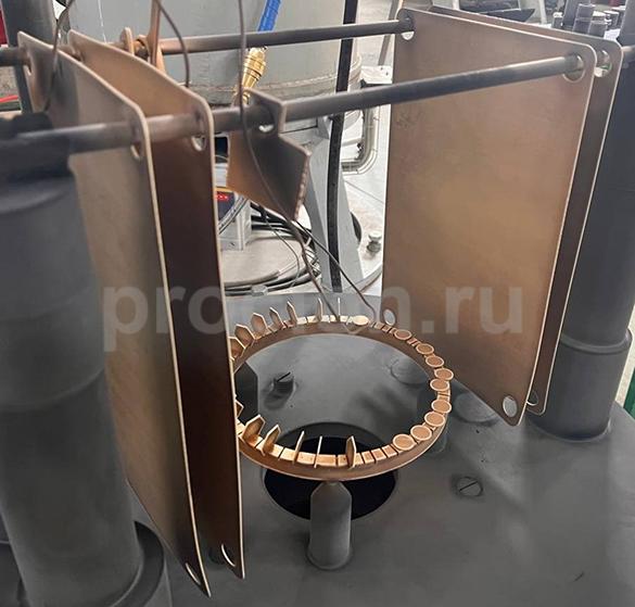Азотирование деталей из сплавов титана